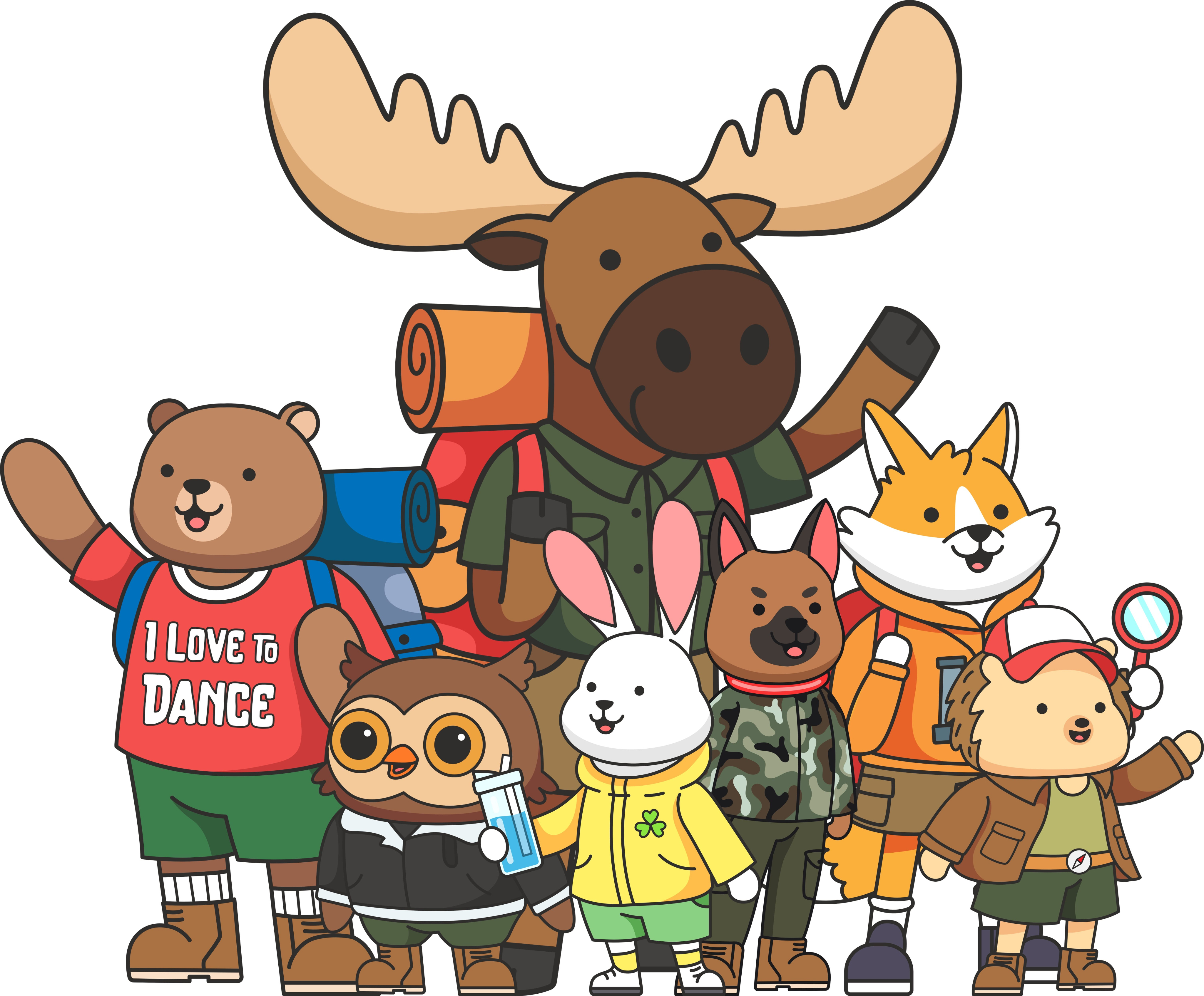 Picture of the characters